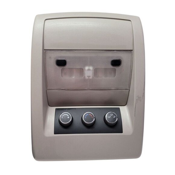 GM Roof Console Air Control Center Dome Light 2007 08 09 10 11 12 13 Tahoe - Picture 1 of 10